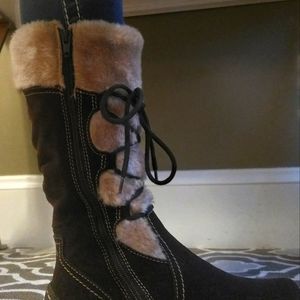 Beartraps Alicia Brown Suede Boots